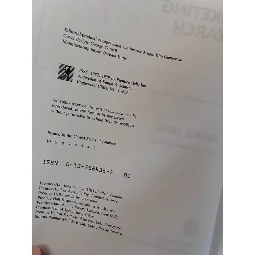 Marketing Research Book